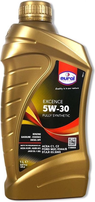 Eurol Excence 5W-30 - 1L | bol