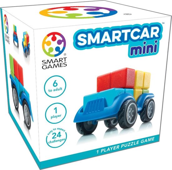 Thumbnail van een extra afbeelding van het spel Smart Games - Smartcar mini - 6+