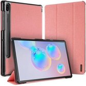 Dux Ducis Domo Series Samsung Galaxy Tab S6 Case - Roze