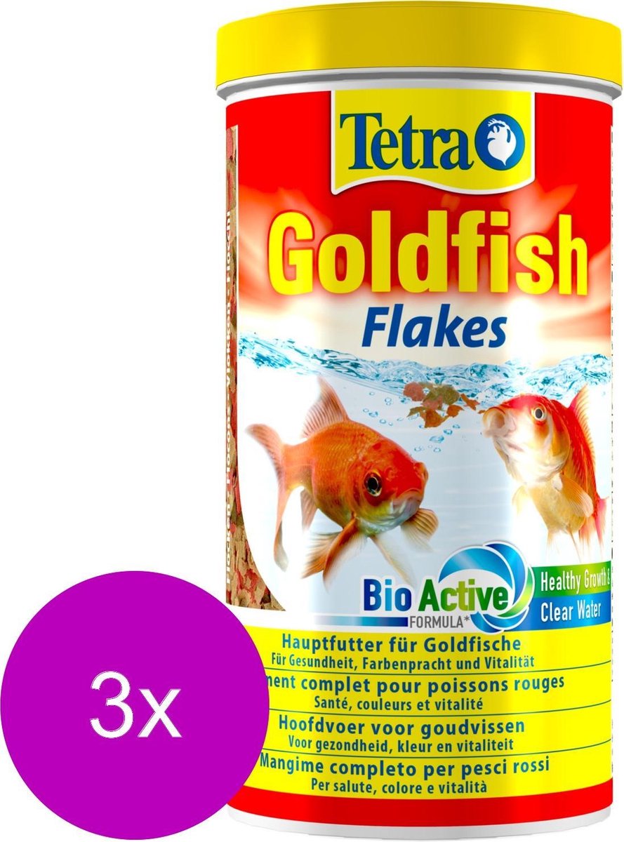 Tetra Visvoer Goldfish Gold Japan - Vissenvoer - Vlok & Korrel - Pets Place