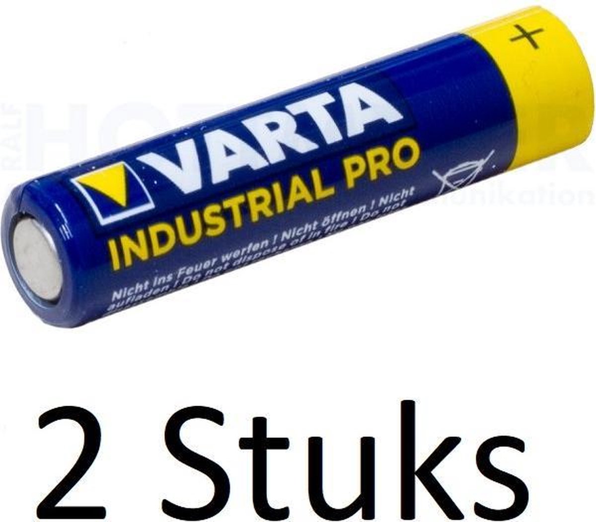 2 Stuks Varta Industrial Pro AA (Bulk Verpakking)
