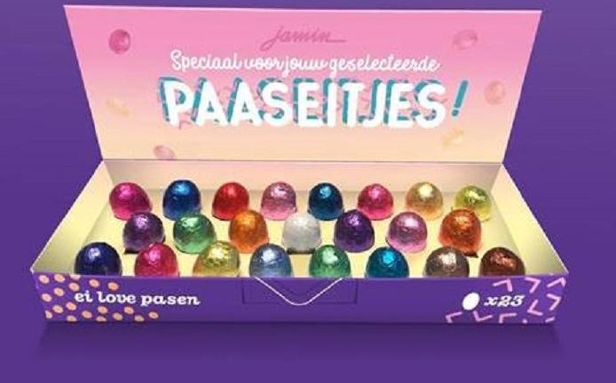 Jamin Paaseitjes Giftdoos 23 stuks