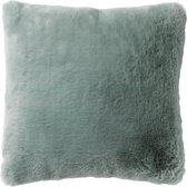 ZAYA - Kussenhoes unikleur Jadeite 45x45 cm - groen