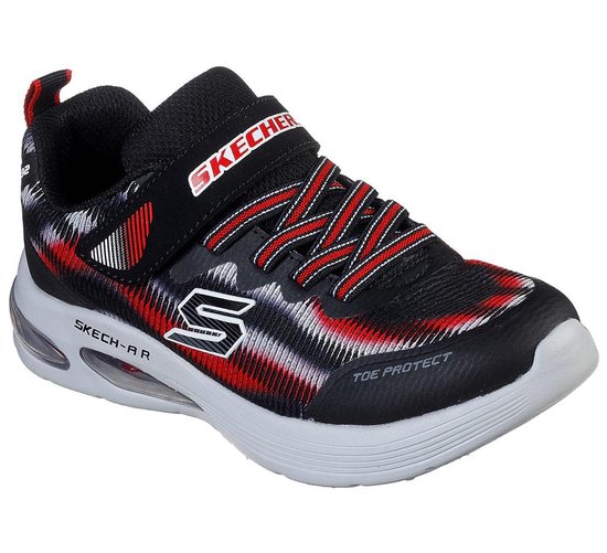 Skechers Sneakers - Maat 37 - Jongens - zwart/rood/wit | bol.com