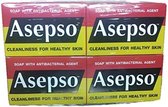 Asepso + Antibacteriële Zeep - 12 Stuks - Voordeelverpakking