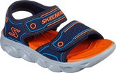 Skechers Hypno-Splash Jongens Sandalen - Navy/Orange - Maat 33