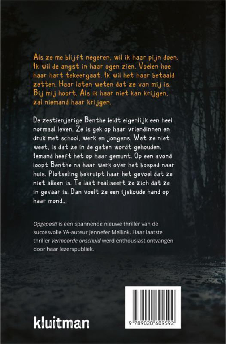 Opgepast! - back cover