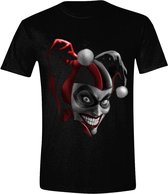 DC Comics - Harley Scary Airbrush Men T-Shirt - Black - S