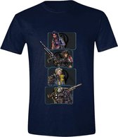 Borderlands 3 - Vault Hunters Men T-Shirt - Navy - M