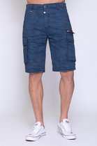 Mezaguz - Heren Bermuda - Fertil - Tropical - Navy