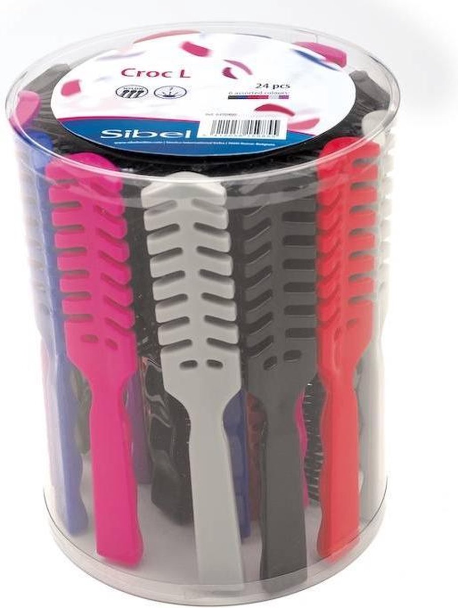 Sibel Nylon Fohnborstels Assorti Set 24