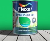 Flexa Strak In De Lak Acryl Zijdeglans Kikkergroen 1037 - Lakverf - Dekkend - Binnen - Water basis - Zijdeglans