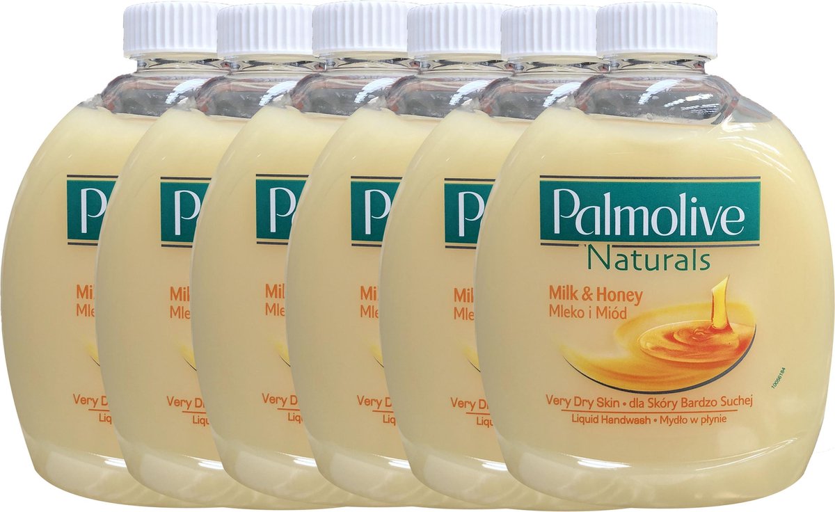 Palmolive Handzeep Navulling - Melk & Honing - 6 x 300 Ml
