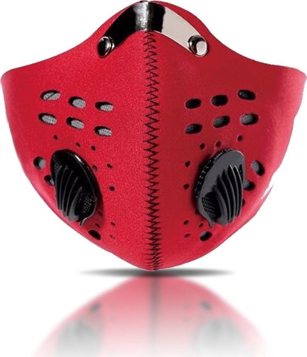 Neopreen Gezichtsmasker Rood