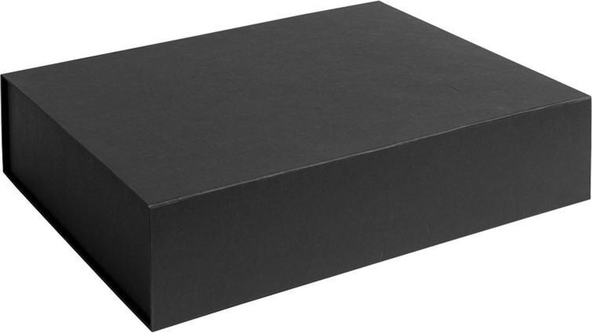 Geschenkdoos opbergdoos ZWART, 42,5x33,3x9,7cm (10 stuks)