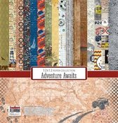 Scrapberry's:  Adventure Awaits Paper Collection Set 12*12 (8 sheets) (SCB220610500)