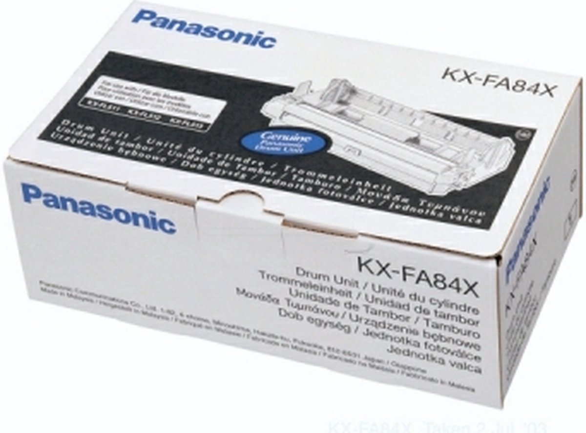 Panasonic FAX:KX-FA84 printer drum