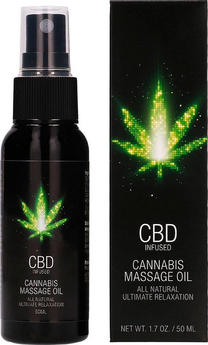 CBD Cannabis Massage Oil 50 ml