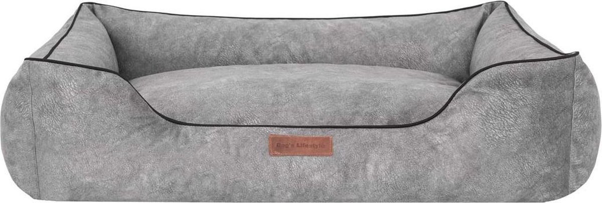 Hondenbed Indira Misty grijs90