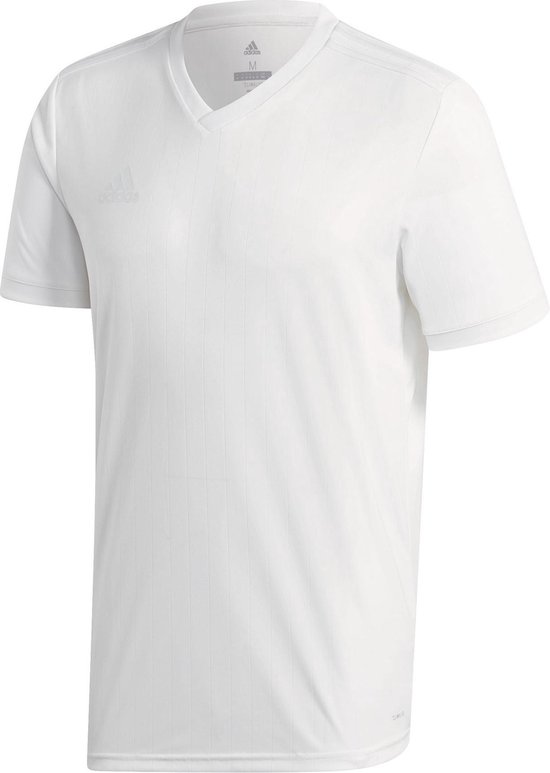 adidas Tafela 18 SS Jersey Team Shirt Chemise de sport pour homme - Taille XXL - Homme - blanc