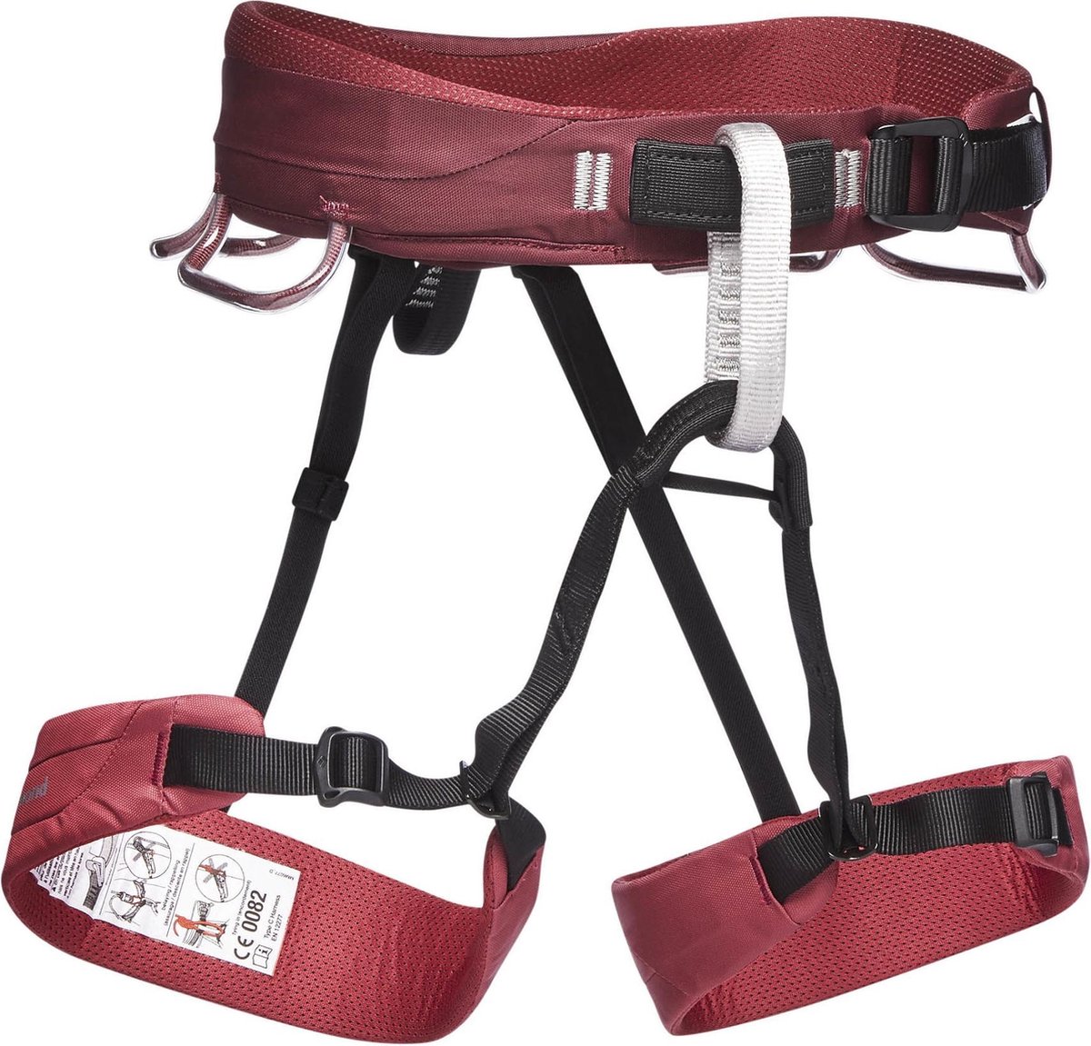 Black Diamond Juodas Diamond Uprząż wspinaczkowa Momentum Harness - Women's raudona dydis S (BD6511026012SM_1)