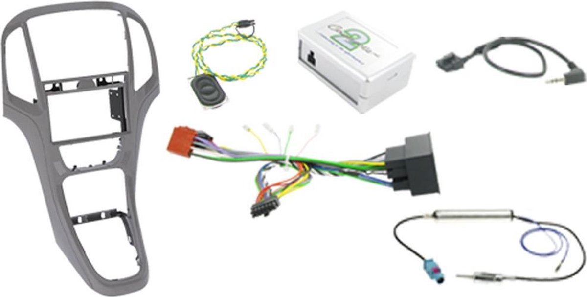 2-DIN KIT Opel Astra Titan Grijs