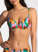 Cyell Portofino Bikini Top Voorgevormde cups en beugel Multicolour 40 B
