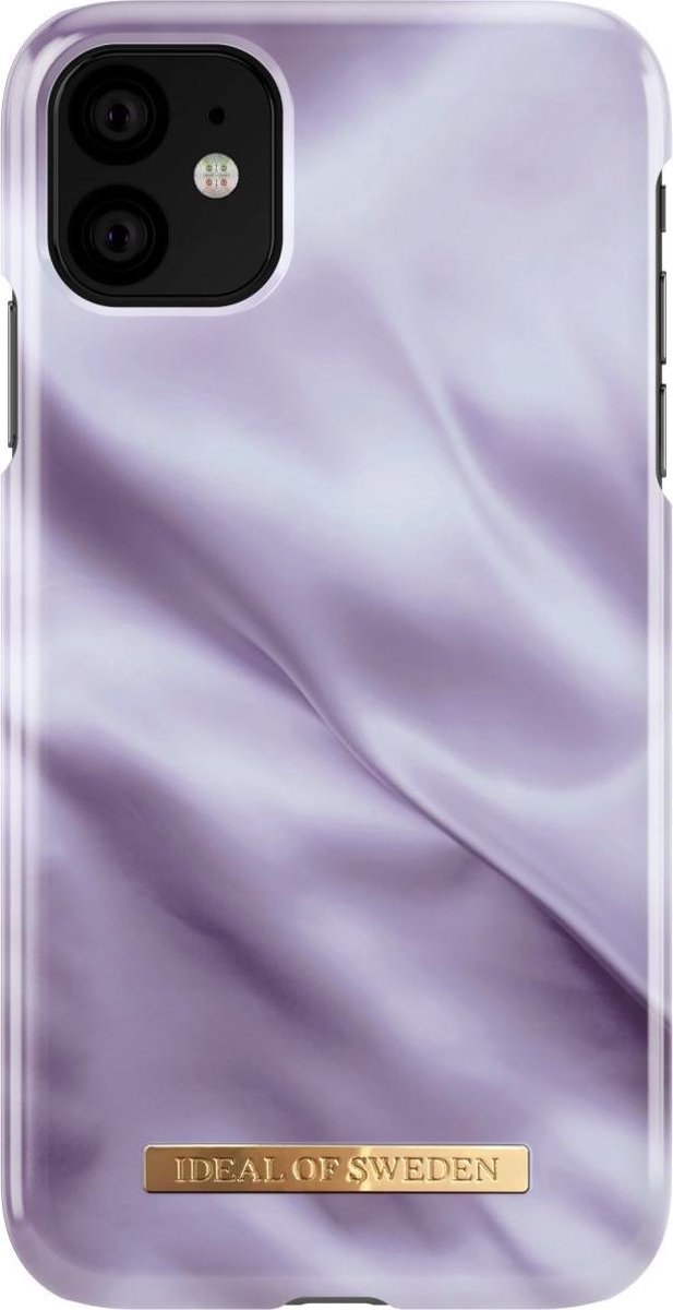 iDeal of Sweden Fashion Apple iPhone 11 Hoesje Lavender Satin | bol.com