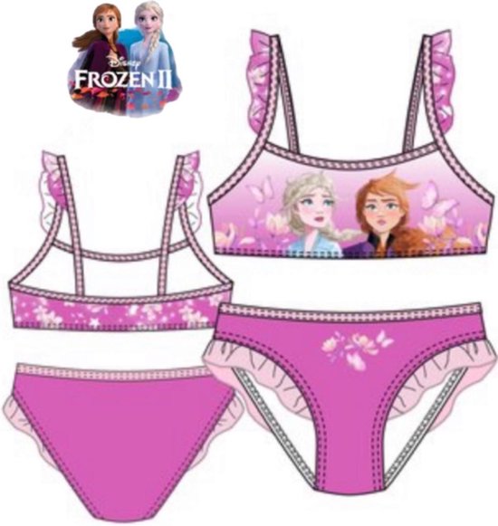 Fushia Disney Reine des neiges Fille Bikini