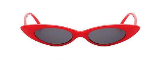 Cat Eye Zonnebril Minimalistisch Rood van Cat — afbeelding 2