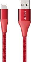 Anker PowerLine+ II Lightning USB-A Kabel MFI 0.9m - Rood