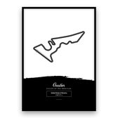 Circuitposter - Grand Prix - Austin - Verenigde Staten - Formule 1