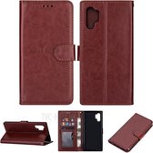 Samsung Galaxy Note 10 - Bookcase Bruin - portemonee hoesje