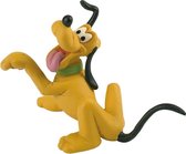 BULLYLAND - DIsney - Pluto  speelgoedfiguur - taarttopper - 6,5x5x6 cm