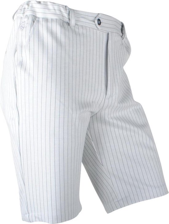 Ferlucci - Heren Short - Stretch - Paulo - Gestreept - Wit | bol.com