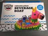 bigmouth opblaasbare pinata boot goed voor 5 drankjes