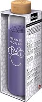 Disney Minnie silicone cover glass bottle 585ml