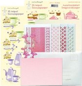 Leane Creatief - Star-Sticker pakket - 51.7001 - Roze