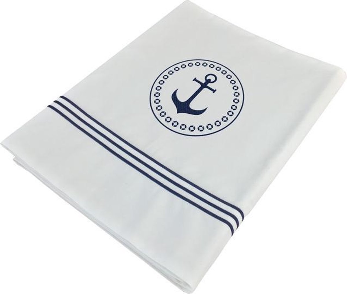 Marine Business Santorini eenpersoons wit Laken en Kussensloop 280 x 130cm