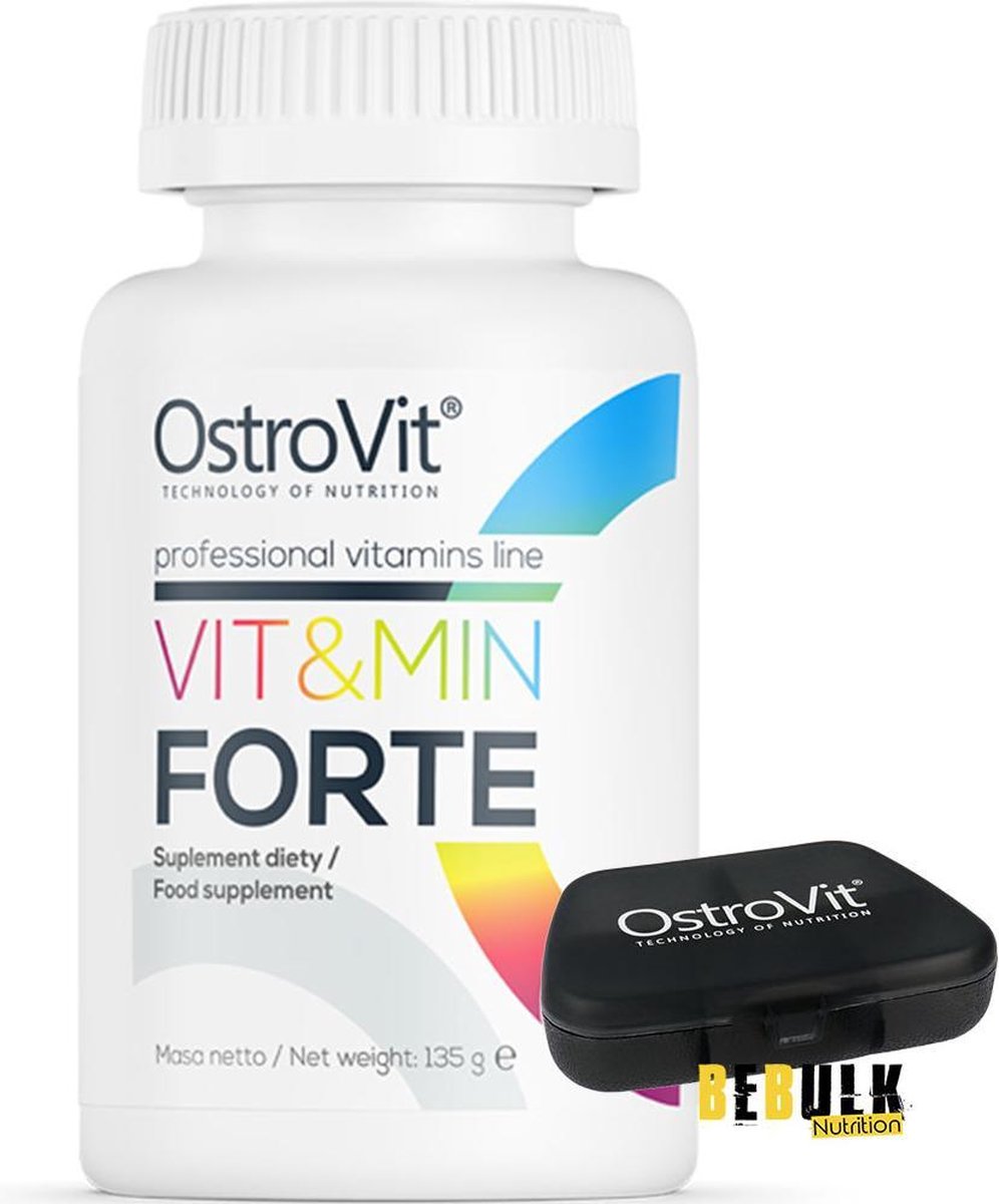 Vitaminen - Vitaminen & Mineralen FORTE - 90 Tabletten - OstroVit