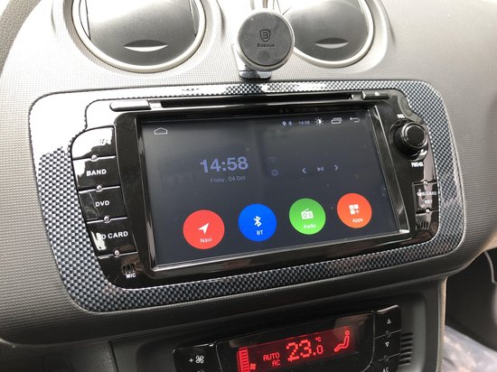 Seat Ibiza Autoradio Navigatie | Android Auto | Carplay | Android | DAB+ | WIFI | 32GB