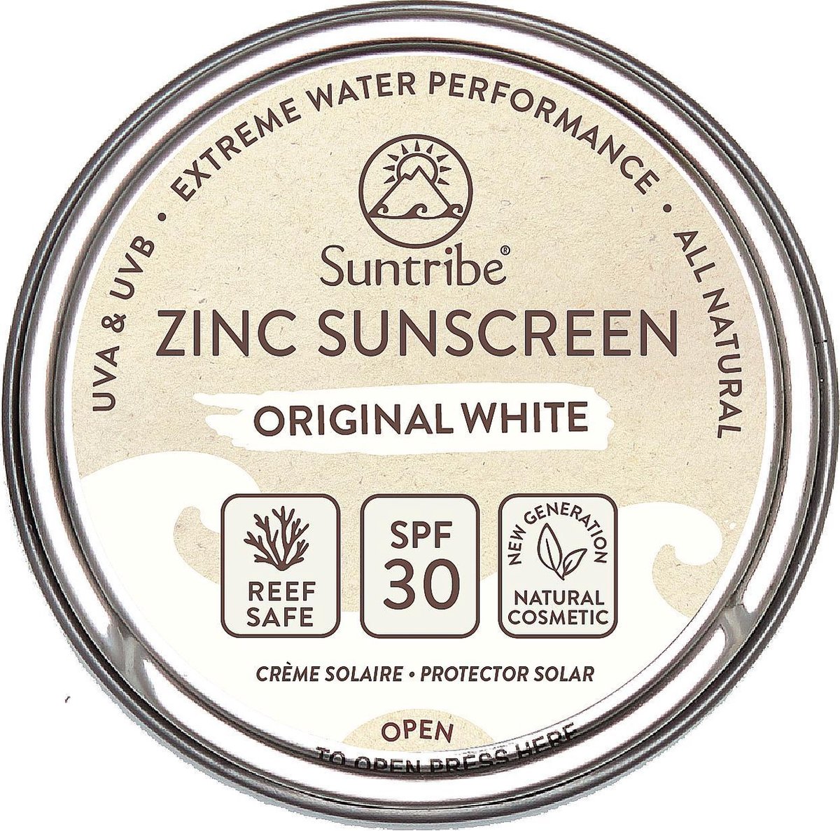 Zonnebrandcrème - Gezicht & Sport - SPF 30 - Original White - 45 gr Original White - 45 gr