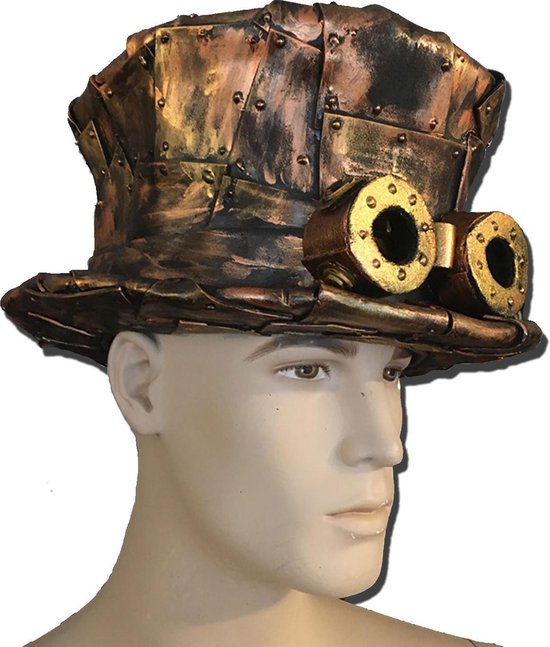 Steampunk hoge hoed Goggles B | bol.com