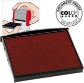 Colop Reserve kussen t.b.v. zelfinktende stempels E/2800 rood voor 2800 (pak 2 stuks)