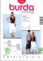 Burda Naaipatroon 7546 - Broek in variaties