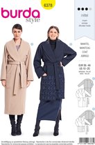 Burda Naaipatroon 6378 - Mantel in variaties