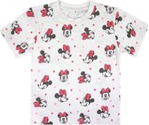 T-Shirt met Korte Mouwen voor kinderen Minnie Mouse 73721