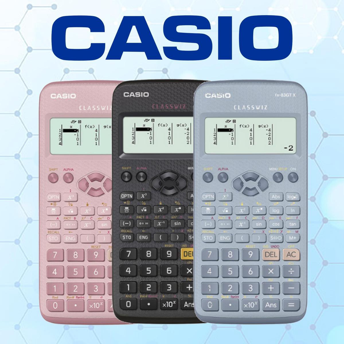 Casio FX-83GT X College Wetenschappelijke Rekenmachine - Roze | bol.com