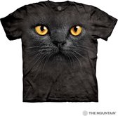 T-shirt Big Face Black Cat XXL