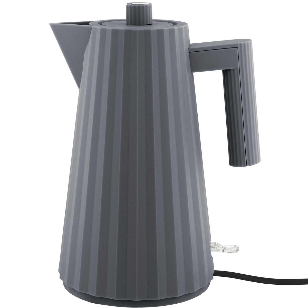 ALESSI - Plisse - Electrische Waterkoker grijs